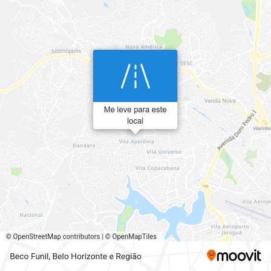 Beco Funil mapa