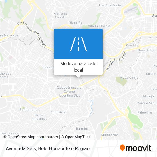 Aveninda Seis mapa