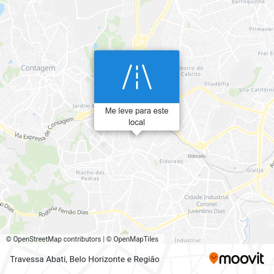 Travessa Abati mapa