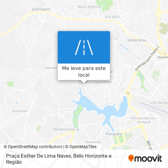 Praça Esther De Lima Naves mapa