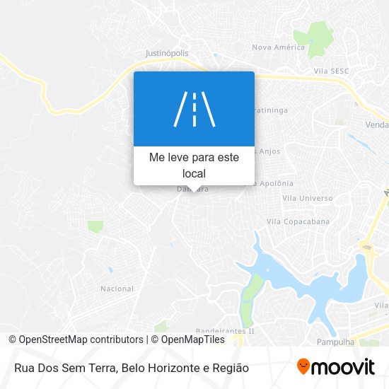 Rua Dos Sem Terra mapa