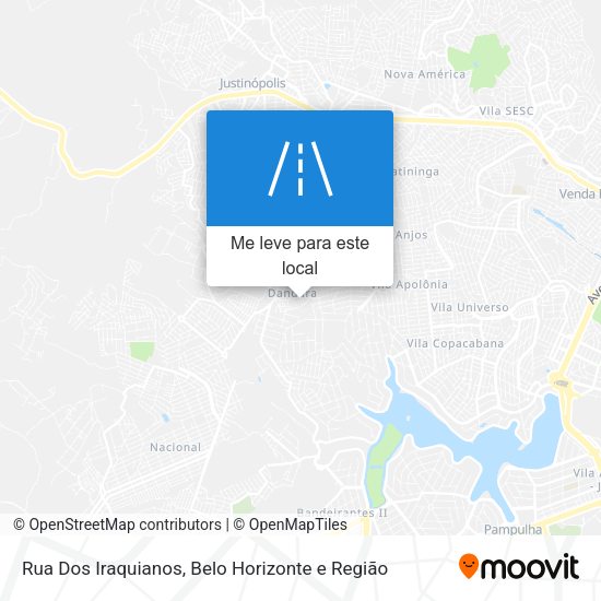 Rua Dos Iraquianos mapa