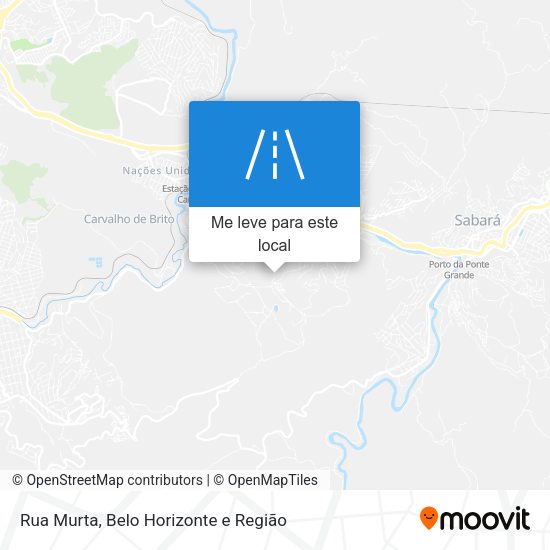 Rua Murta mapa