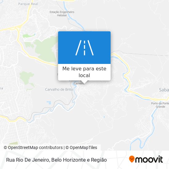 Rua Rio De Jeneiro mapa