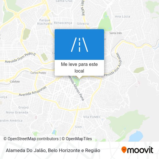 Alameda Do Jalão mapa