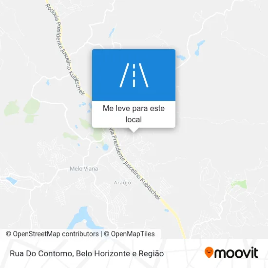 Rua Do Contomo mapa