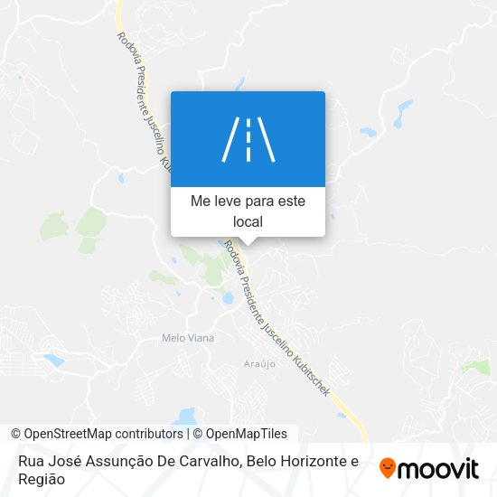 Rua José Assunção De Carvalho mapa