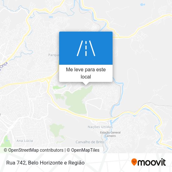 Rua 742 mapa