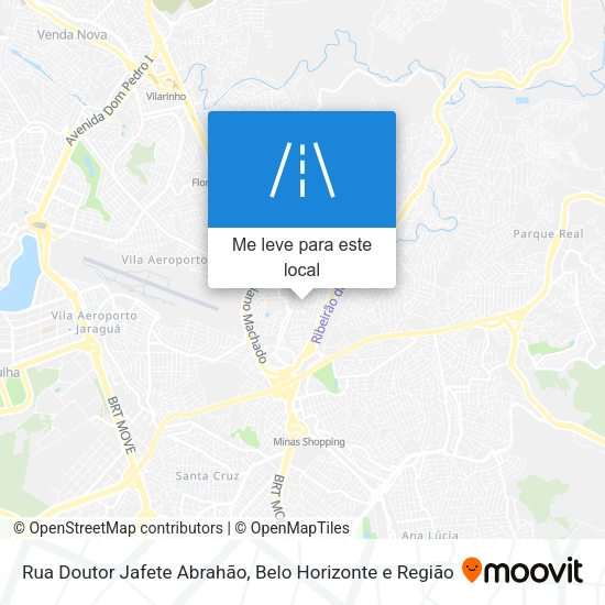 Rua Doutor Jafete Abrahão mapa
