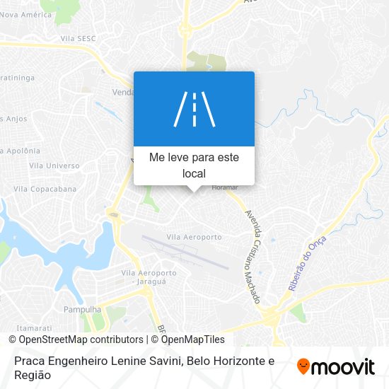 Praca Engenheiro Lenine Savini mapa
