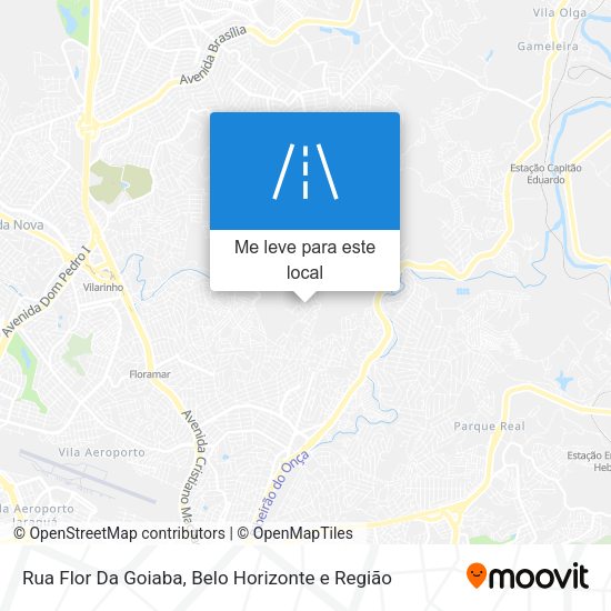Rua Flor Da Goiaba mapa
