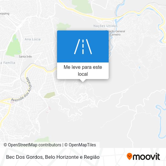 Bec Dos Gordos mapa