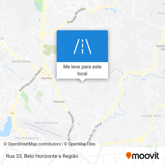 Rua 33 mapa