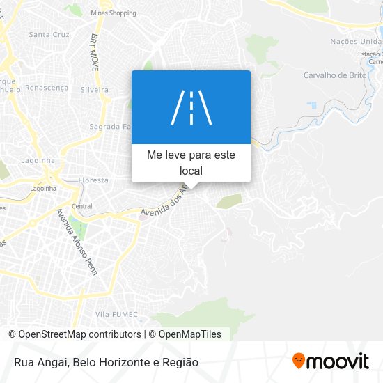 Rua Angai mapa