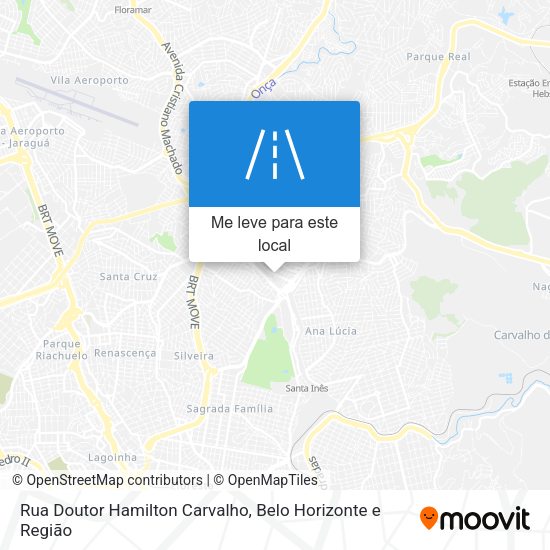 Rua Doutor Hamilton Carvalho mapa