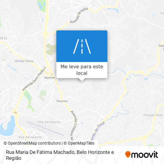 Rua Maria De Fátima Machado mapa