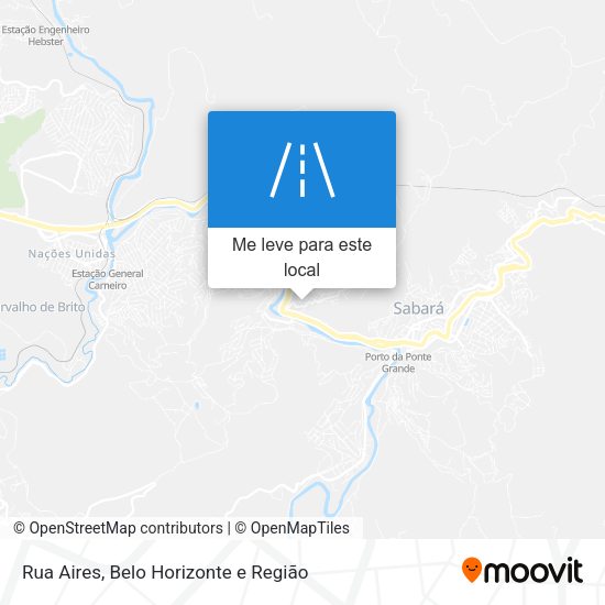 Rua Aires mapa