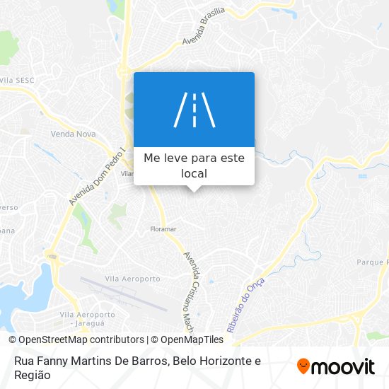 Rua Fanny Martins De Barros mapa