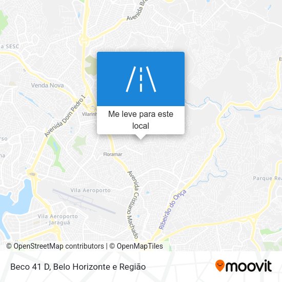 Beco 41 D mapa