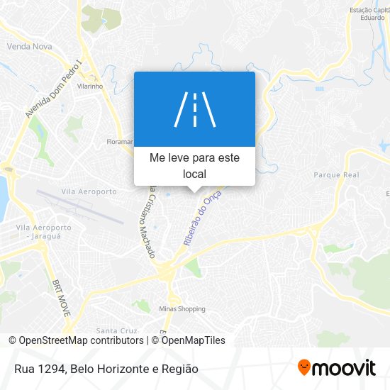 Rua 1294 mapa