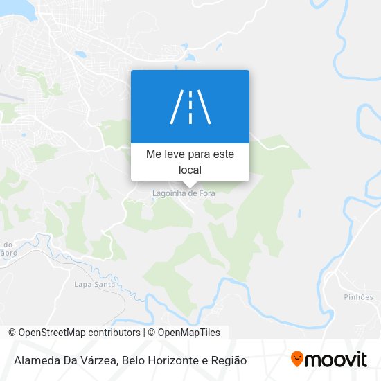 Alameda Da Várzea mapa
