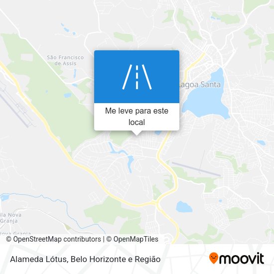 Alameda Lótus mapa