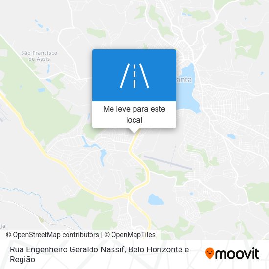 Rua Engenheiro Geraldo Nassif mapa