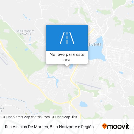 Rua Vinicius De Moraes mapa