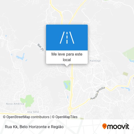 Rua Kk mapa
