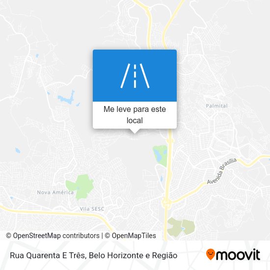Rua Quarenta E Três mapa