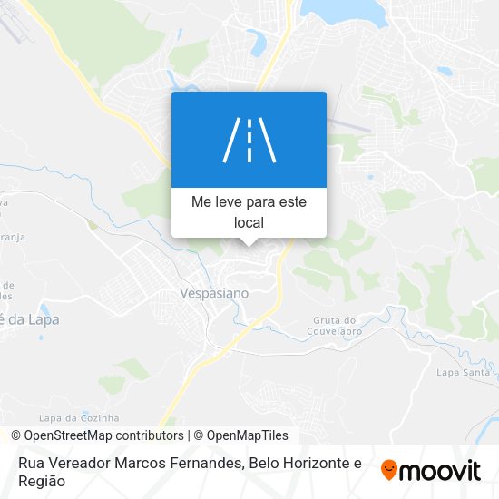Rua Vereador Marcos Fernandes mapa