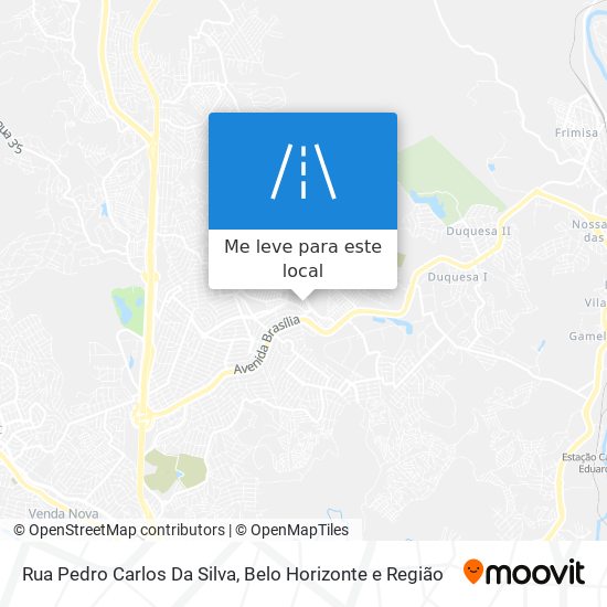 Rua Pedro Carlos Da Silva mapa