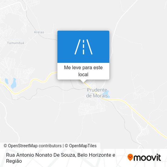 Rua Antonio Nonato De Souza mapa