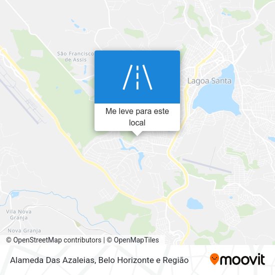 Alameda Das Azaleias mapa