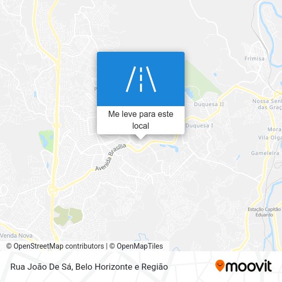 Rua João De Sá mapa