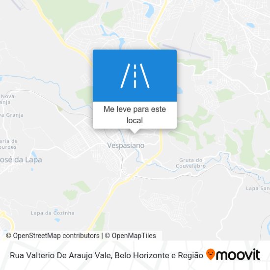 Rua Valterio De Araujo Vale mapa