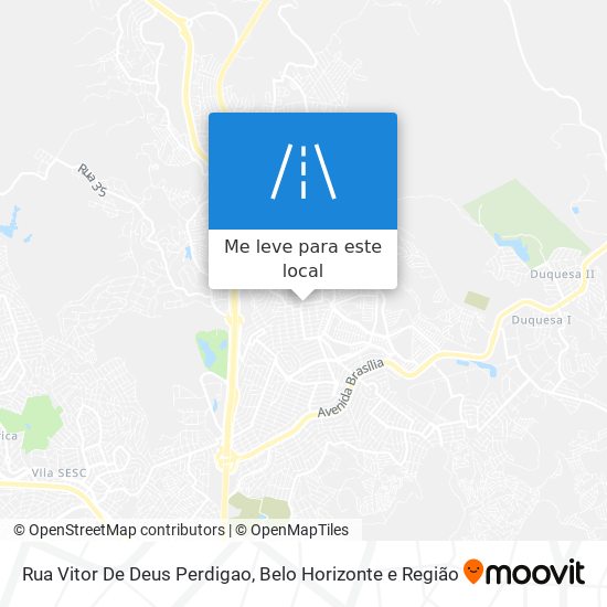 Rua Vitor De Deus Perdigao mapa