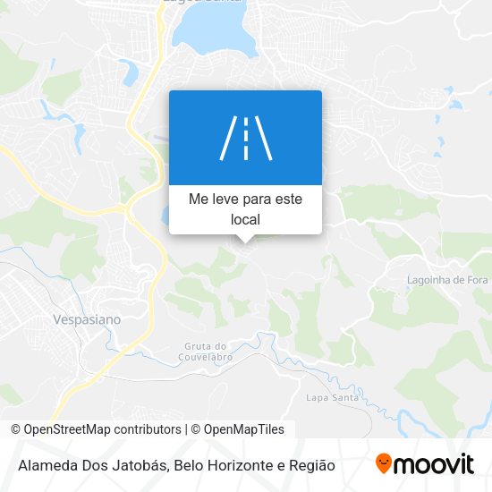 Alameda Dos Jatobás mapa