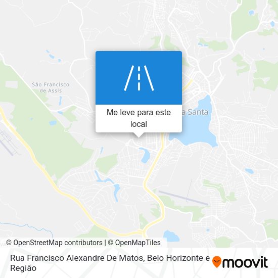 Rua Francisco Alexandre De Matos mapa