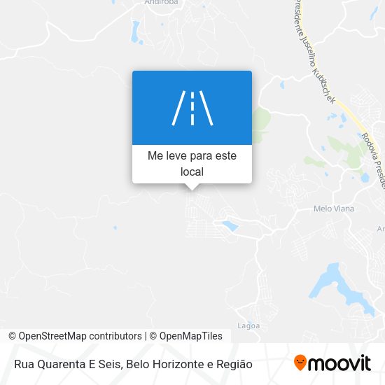 Rua Quarenta E Seis mapa