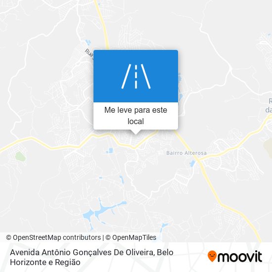 Avenida Antônio Gonçalves De Oliveira mapa