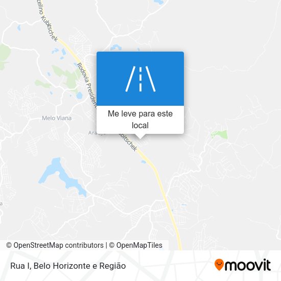 Rua I mapa