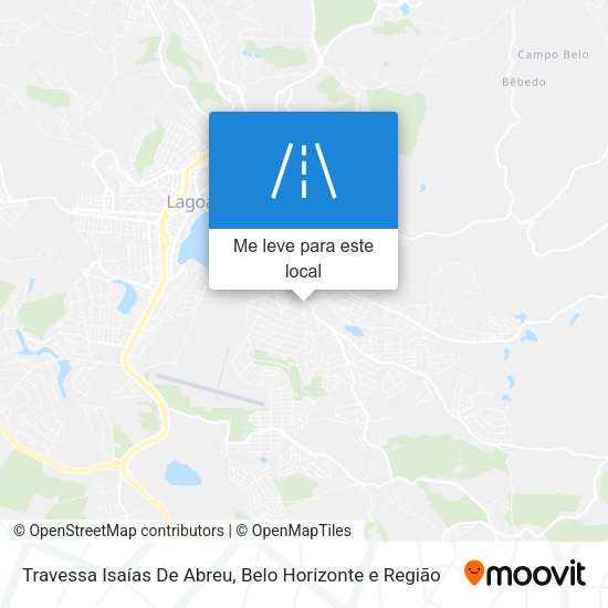 Travessa Isaías De Abreu mapa