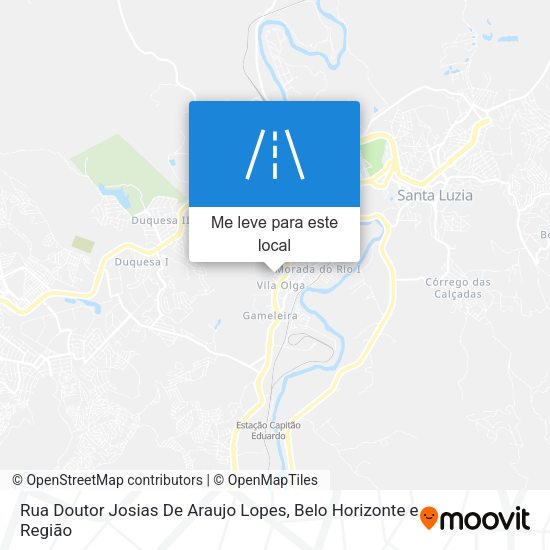Rua Doutor Josias De Araujo Lopes mapa