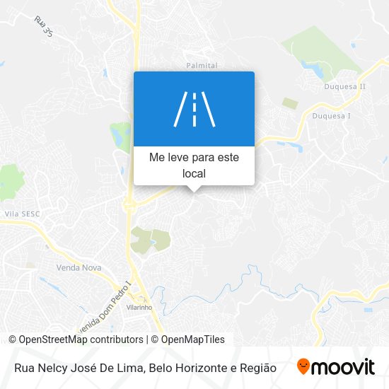 Rua Nelcy José De Lima mapa