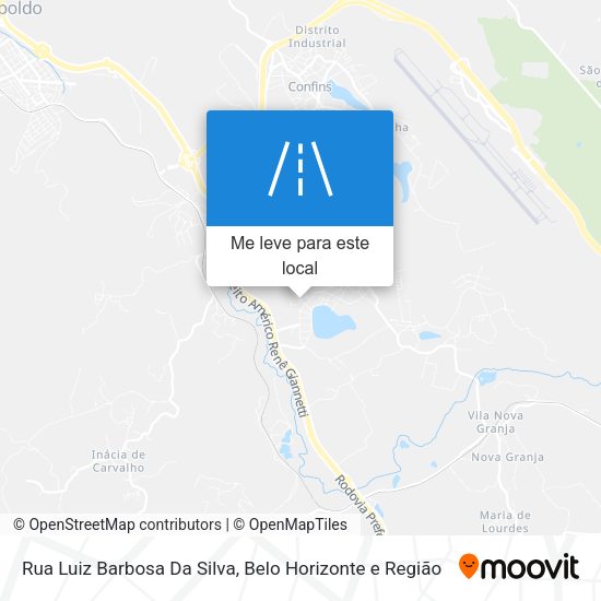Rua Luiz Barbosa Da Silva mapa