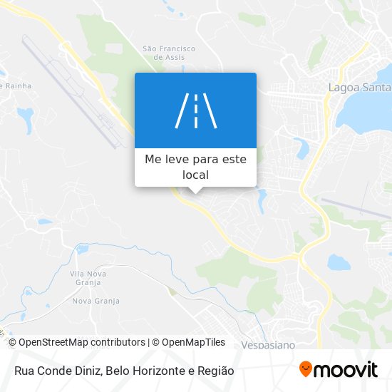 Rua Conde Diniz mapa