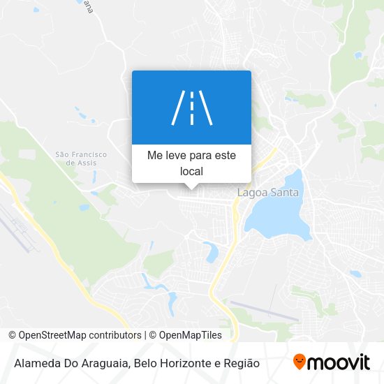 Alameda Do Araguaia mapa