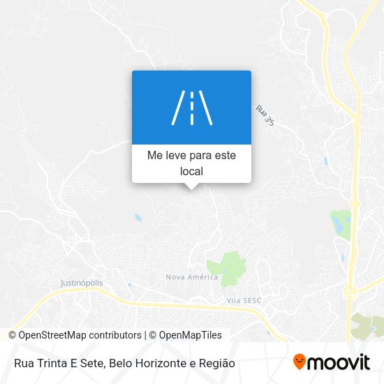 Rua Trinta E Sete mapa