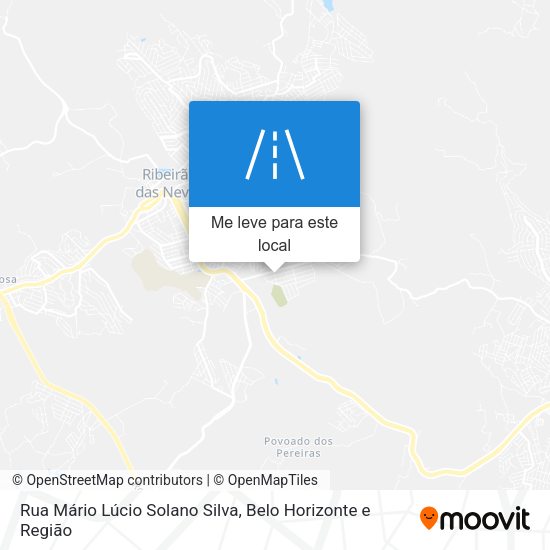 Rua Mário Lúcio Solano Silva mapa